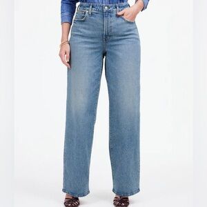Madewell Wide Leg Classic Blue Women's Jeans